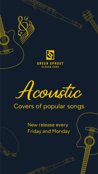 Acoustic Music Covers TikTok Video Image Preview