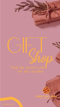 Elegant Gift Shop Facebook Story Design