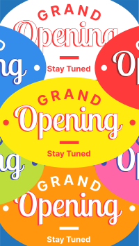 Opening Stickers Facebook Story Design