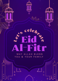 Eid Al-Fitr Celebration Flyer Image Preview