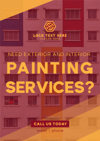 Exterior Painting Services Poster Image Preview