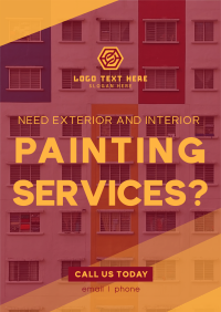 Exterior Painting Services Poster Preview