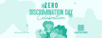 Zero Discrimination for Women Facebook cover Image Preview