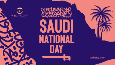 Saudi National Day Facebook event cover Image Preview
