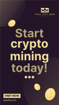 Crypto Coins Instagram Story Design