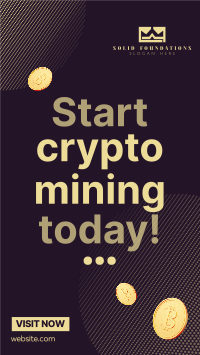 Crypto Coins Instagram story Image Preview