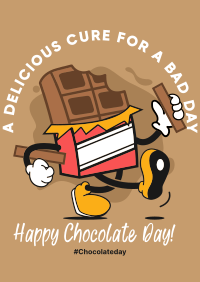 A Cute Chocolate Flyer Design