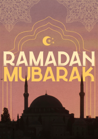 Traditional Ramadan Greeting Poster Image Preview