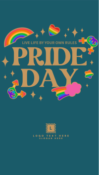 Pride Day Stickers Instagram reel Image Preview