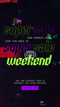 Super Sale Weekend TikTok video Image Preview