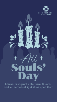 All Souls Day Prayer YouTube Short Design