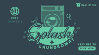 Splash Laundromat Facebook event cover Image Preview