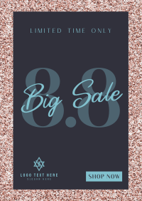 Glittering Sale Flyer Image Preview