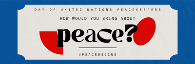 Contemporary United Nations Peacekeepers Twitter header (cover) Image Preview