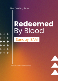 Redeemed by Blood Flyer Image Preview