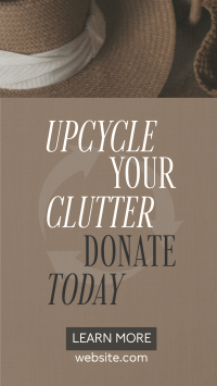 Sustainable Fashion Upcycle Campaign TikTok video Image Preview