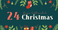 Countdown To Christmas Facebook ad Image Preview