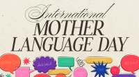 Modern Nostalgia International Mother Language Day Facebook event cover Image Preview