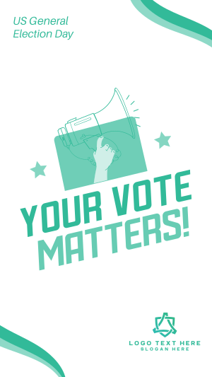 Your Vote Matters Facebook story Image Preview