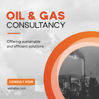 Oil and Gas Consultancy Linkedin Post Design