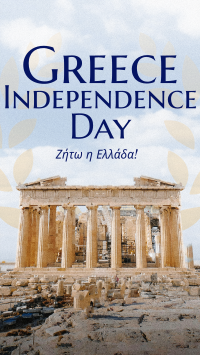 Contemporary Greece Independence Day YouTube short Image Preview