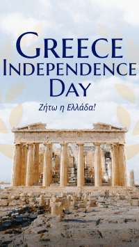 Contemporary Greece Independence Day YouTube Short Image Preview