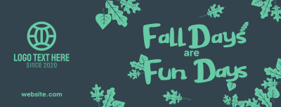 Fall Days are Fun Days Facebook cover