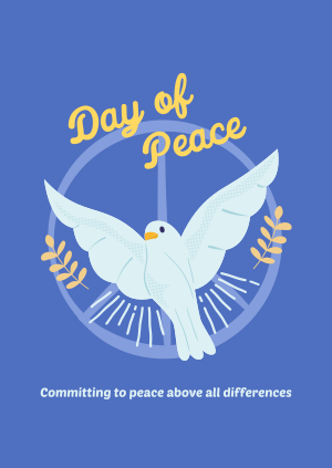 World Peace Dove Poster Image Preview