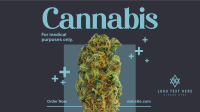 Medicinal Cannabis Facebook Event Cover Design
