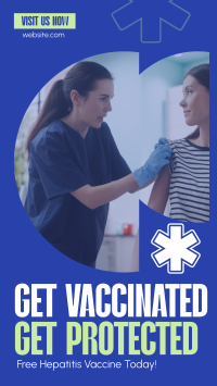 Get Hepatitis Vaccine Instagram reel Image Preview