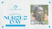 Retro Nurses Day Facebook event cover Image Preview