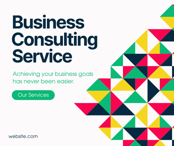 Corporate Consulting Facebook Post Design Image Preview