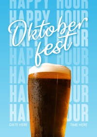 Oktoberfest Party Poster Image Preview