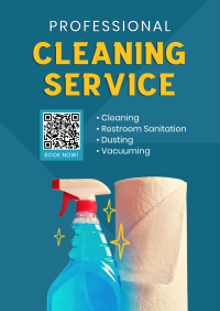 Squeaky Cleaning Poster Design