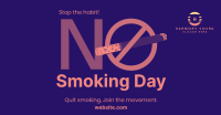 Stop Smoking Today Facebook ad Image Preview