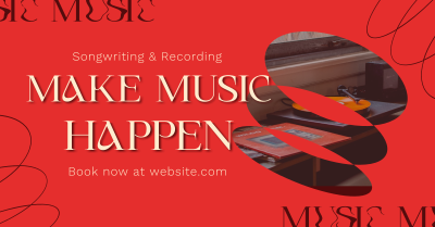 Songwriting & Recording Studio Facebook ad Image Preview