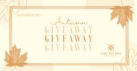 Cozy Leaves Giveaway Facebook ad Image Preview