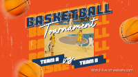 Basketball Game Tournament Animation Design
