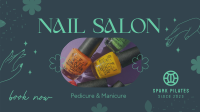 Modern Nail Salon Facebook event cover Image Preview
