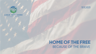 America Veteran Flag Facebook event cover Image Preview