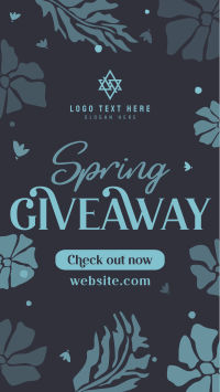 Spring Giveaway Flowers Instagram reel Image Preview