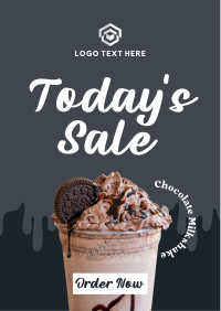 Enjoy a Choco Shake! Flyer Design