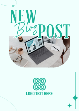 Minimalist Blog Poster Image Preview