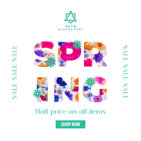 Modern Spring Sale Instagram post Image Preview