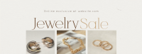 Luxurious Jewelry Sale Facebook cover Image Preview