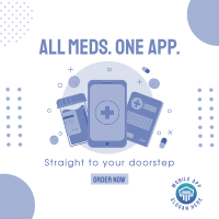 Meds Straight To Your Doorstep Linkedin Post Image Preview