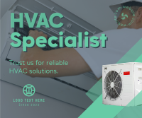 HVAC Specialist Facebook Post Design