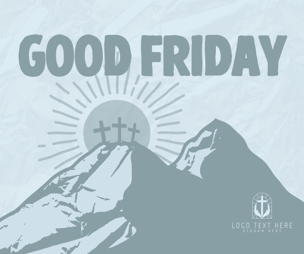Good Friday Golgotha Facebook Post Design Image Preview