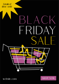 Black Friday Shopping Poster Image Preview