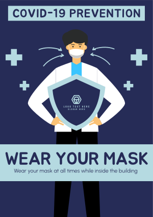 Wear Your Mask Always Flyer Image Preview